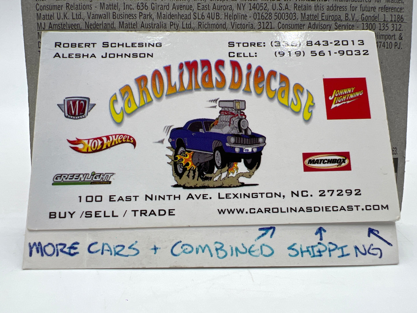 Matchbox Sports Cars #6 Corvette ZR1 Blue 216D