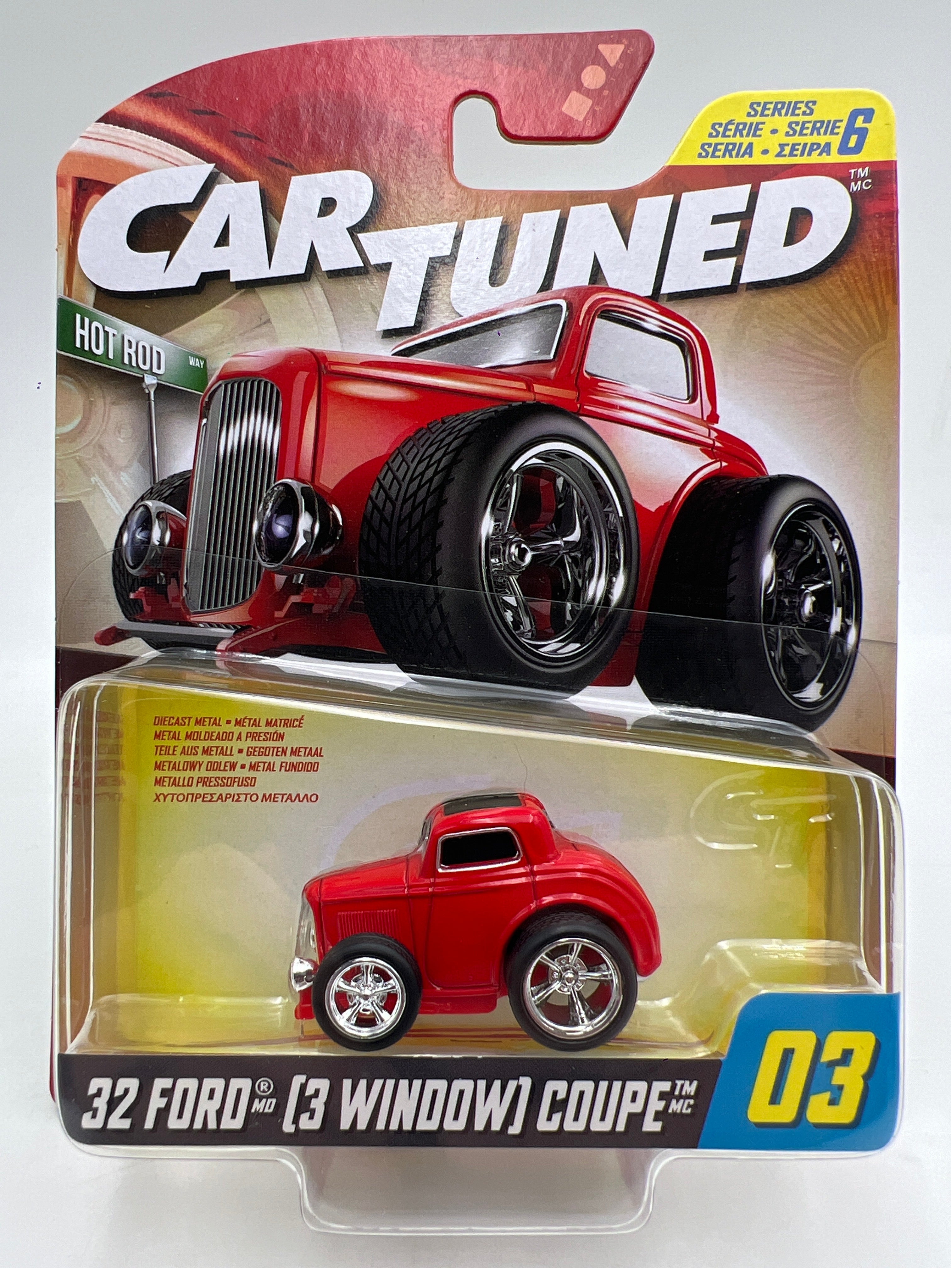 MGA Car Tuned Hobby Exclusive Series 6 #3 32 Ford 3 Window Coupe