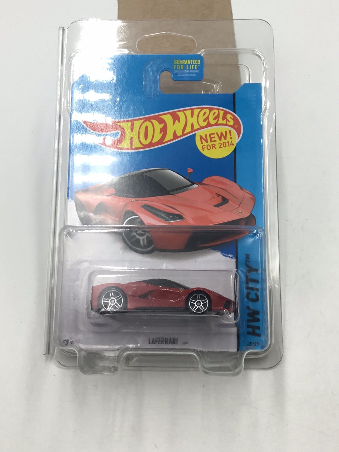 2014 hot wheels #38 Laferrari w/Protector