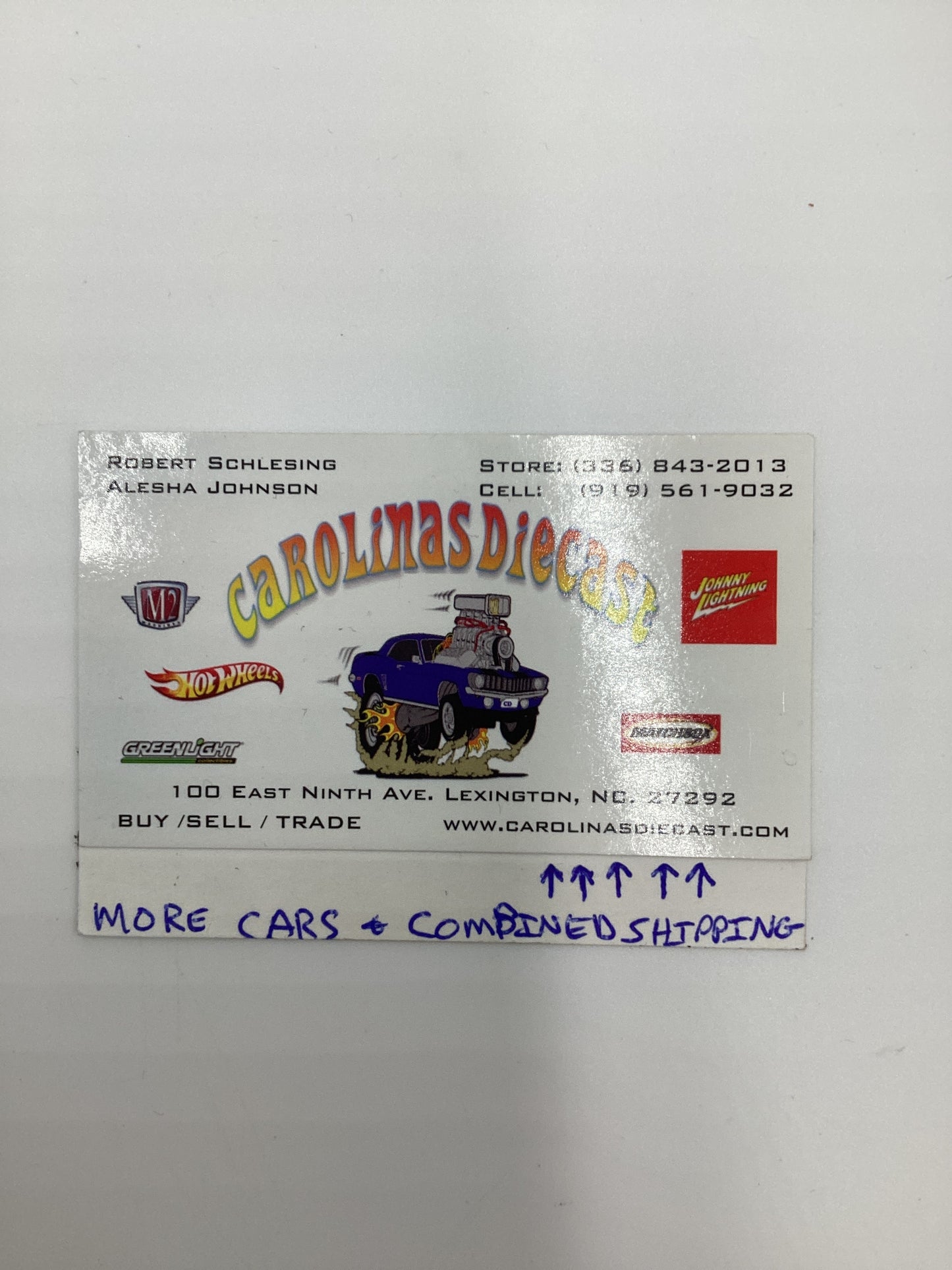 1999 Hot Wheels National Ballon Rally NC Dairy Delivery White/Blue W/Protector SR