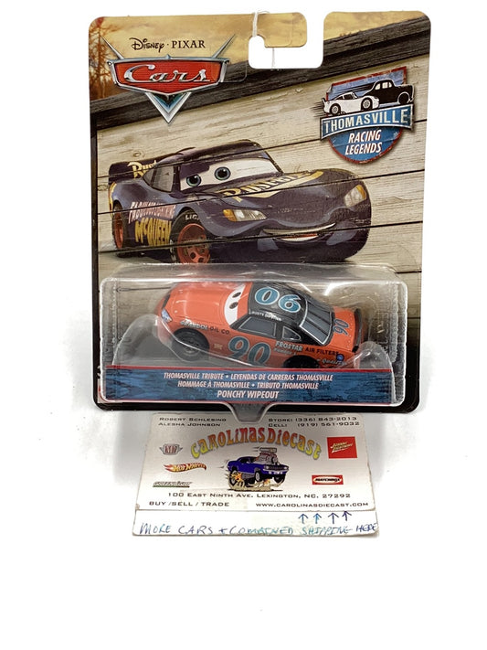 Disney Pixar Cars Thomasville Racing Ponchy Wipeout 141C