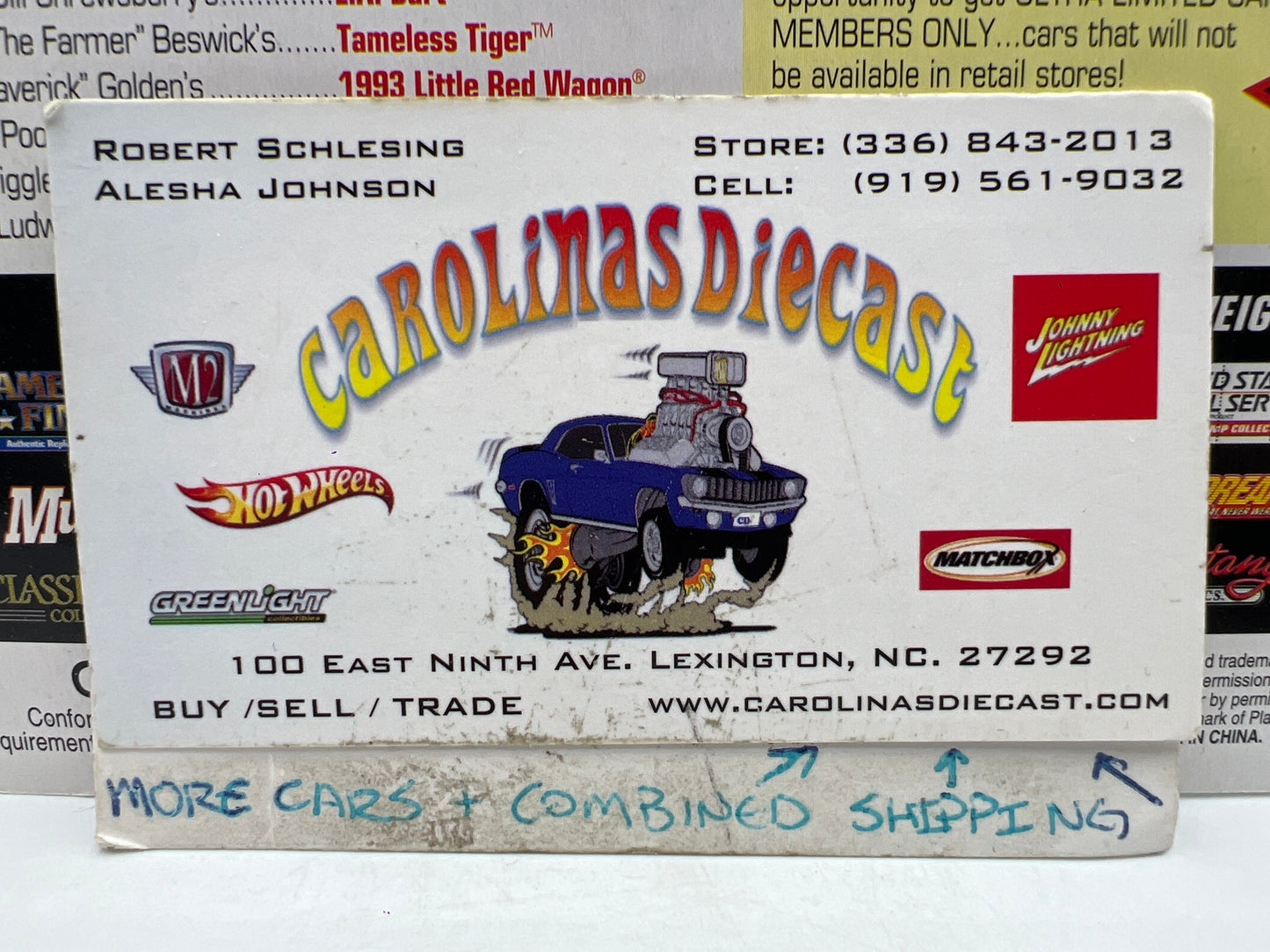 Johnny Lightning SIGNED Show Stoppers GE Shumperts Dodge Thunder Wagon #1