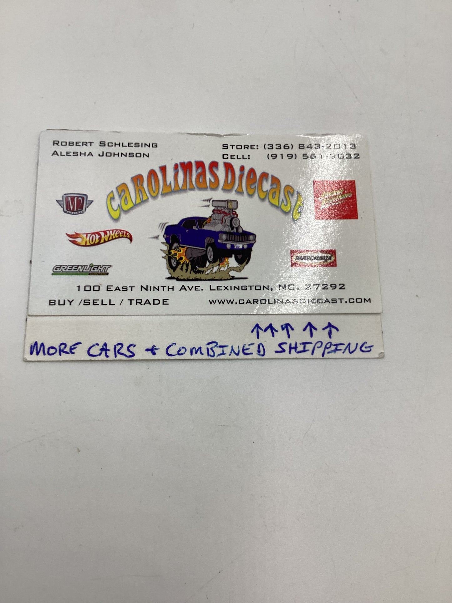 Johnny lightning Classic Plastic #8 Blue Max 71 Mustang Funny Car 231D