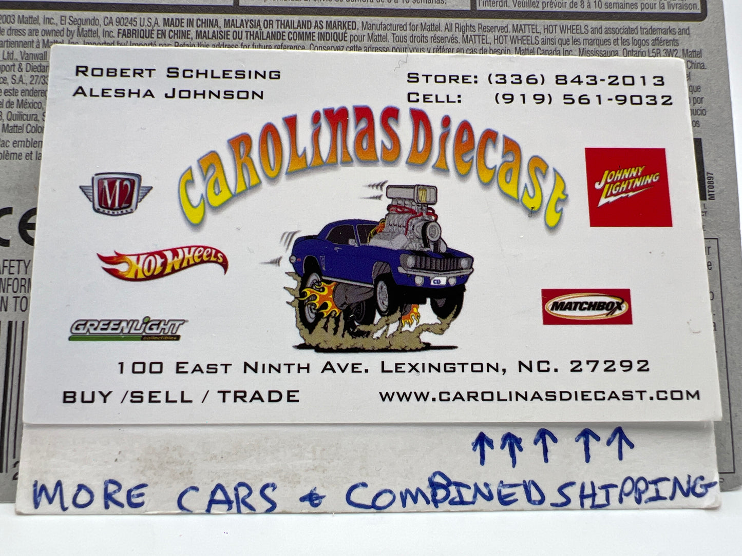 2003 Hot Wheels Treasure Hunt T-Hunt Series #9 Cadillac Eldorado Brougham 1957 277D