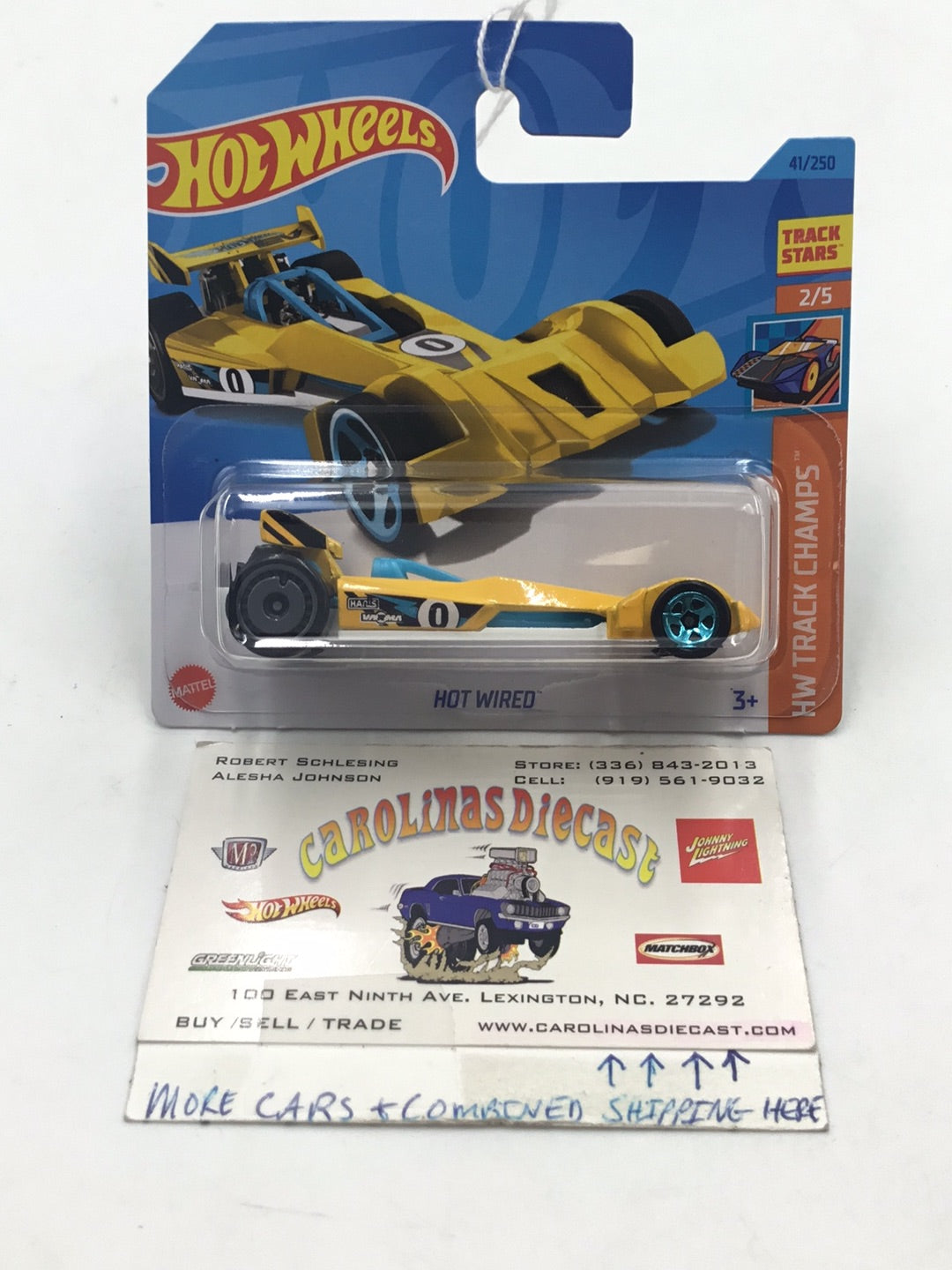 2023 hot wheels N Case Short Card #41 Hot Wired PP7 – carolinasdiecast