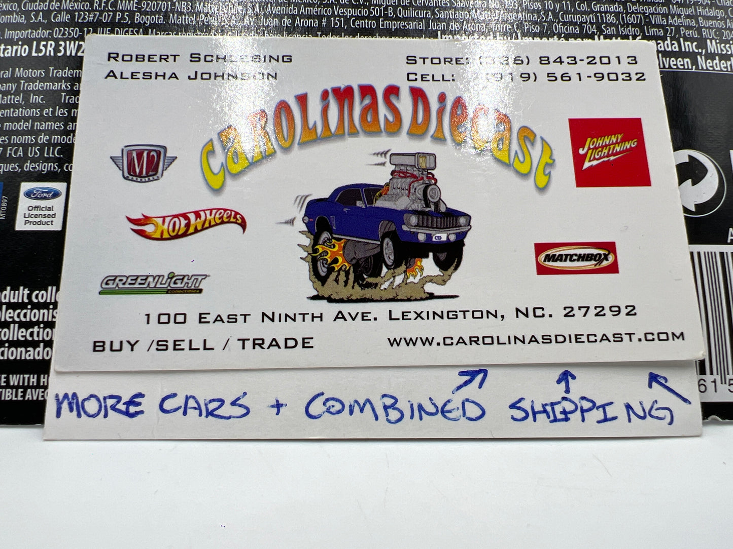 Hot Wheels 50th Favorites #2 71 AMC Javelin Red 258E