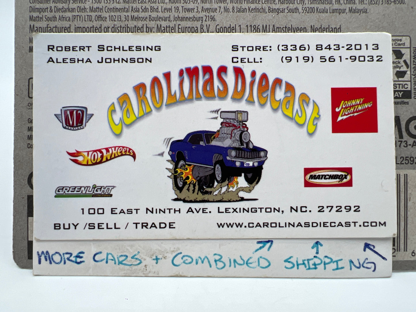 2023 Hot Wheels Walmart Exclusive Zamac 7 #145 64 Nova Wagon Gasser