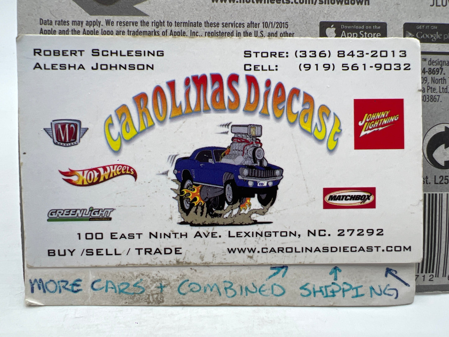 2015 Hot Wheels Workshop #207 55 Chevy Bel Air Gasser Orange 11D