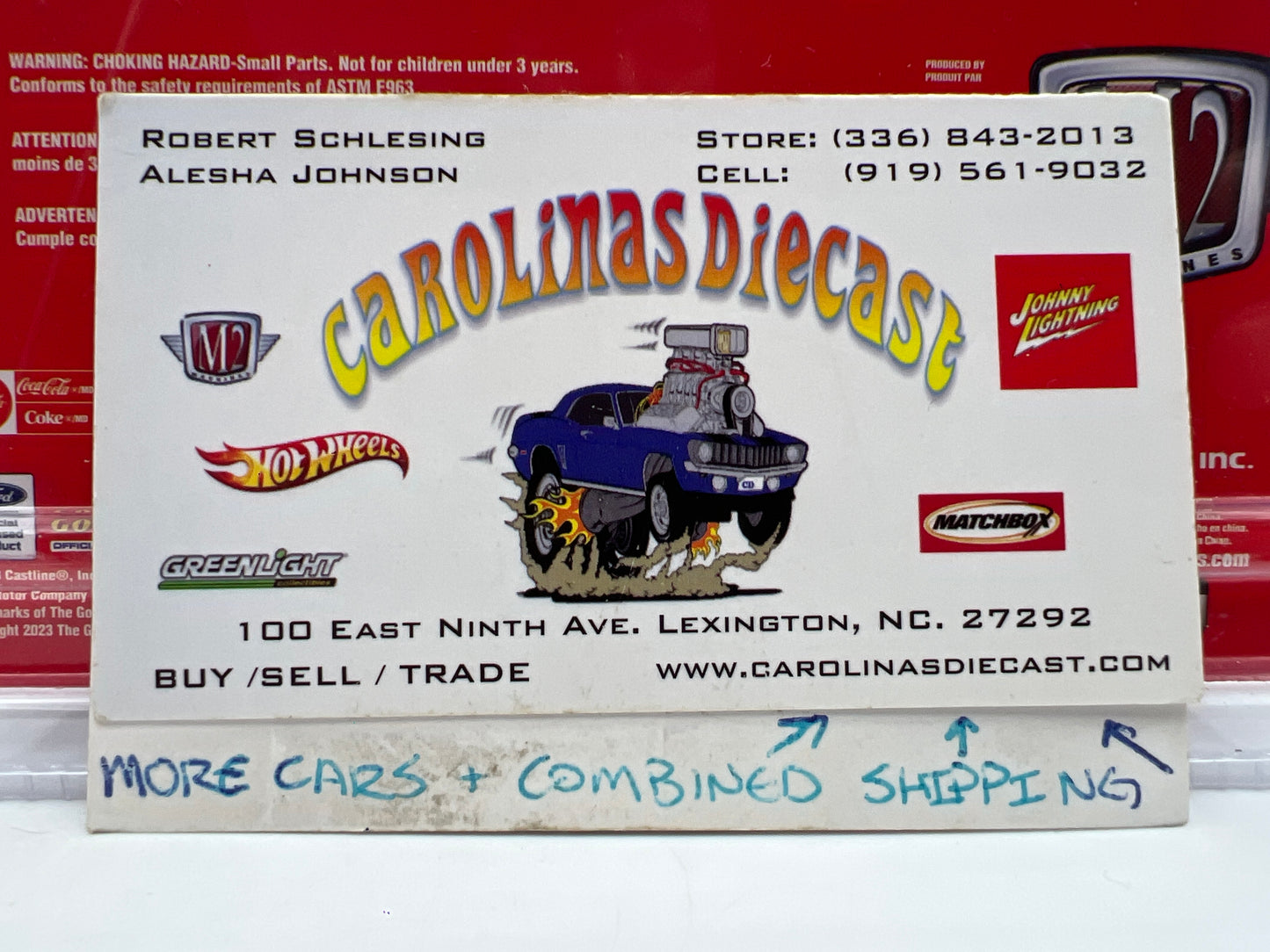 M2 Machines Coca Cola CHASE 1969 Ford Mustang Funny Car Red A30