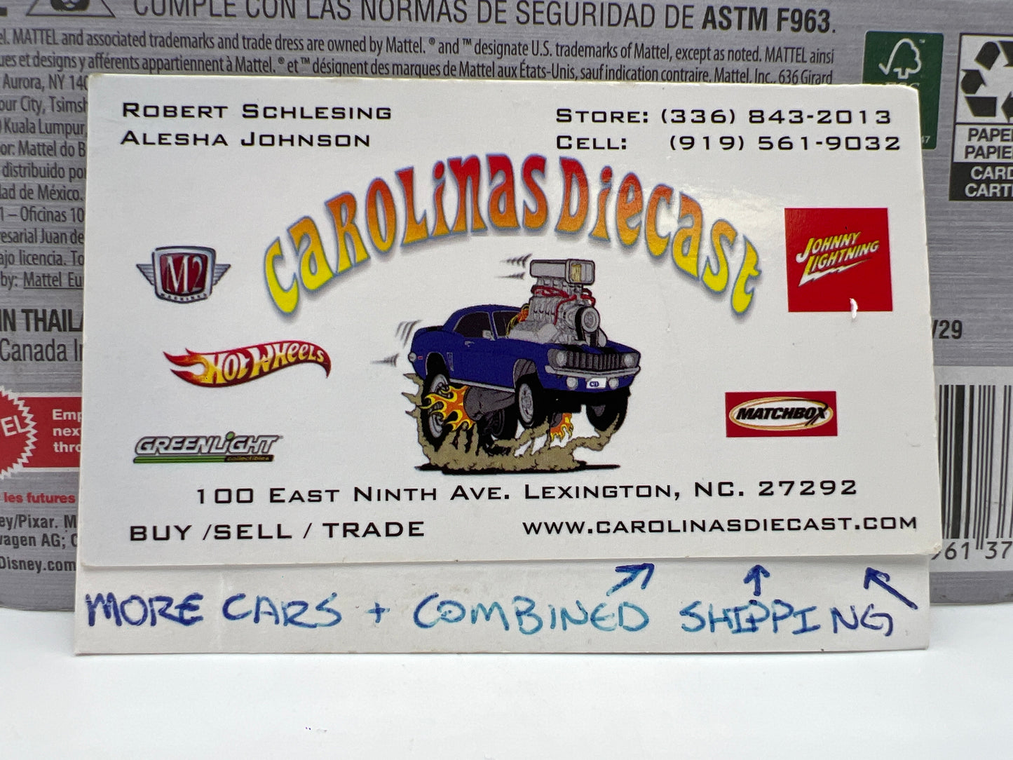 Disney Pixar Cars Misti Motorkrass Blue 137F