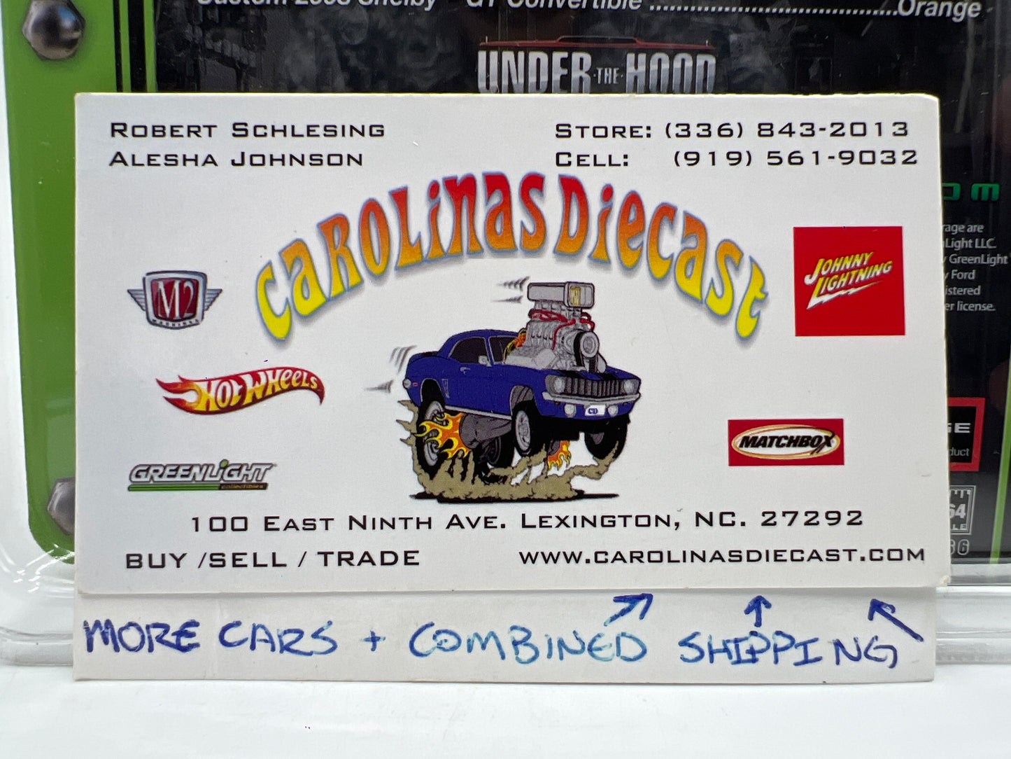 Greenlight Muscle Car Garage Series 6 Custom 1968 Dodge Charger R/T Yellow 176E