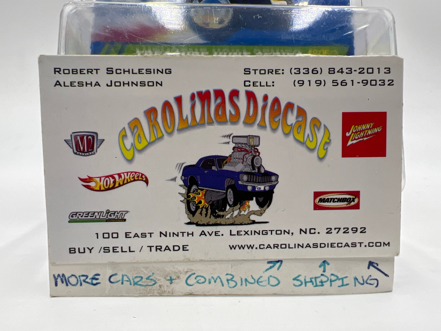 1995 Hot Wheels Treasure Hunt Series #9 Classic Caddy Green W/Protector