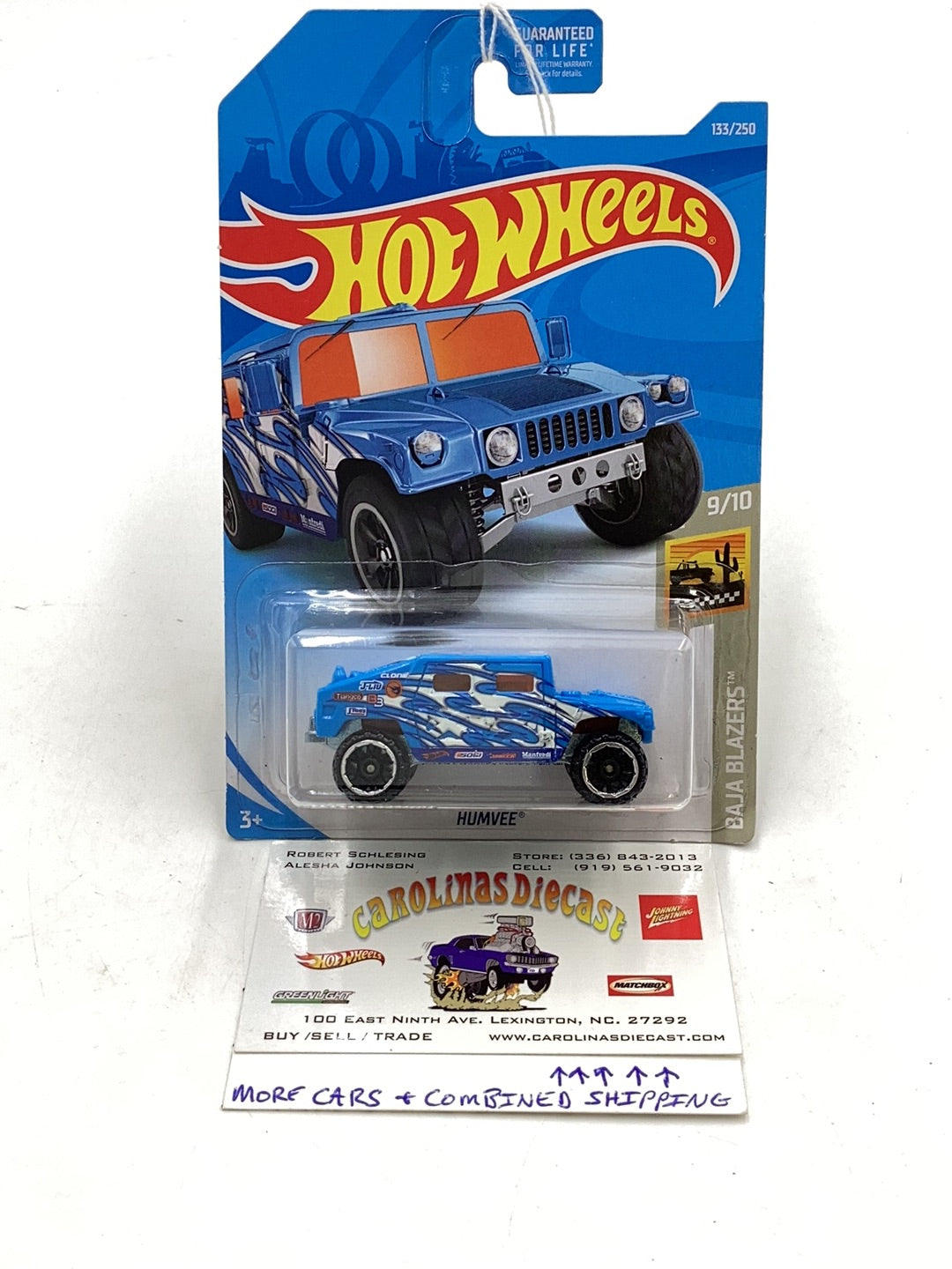 2019 HOT WHEELS TREASURE HUNT #133 Humvee 276G – carolinasdiecast