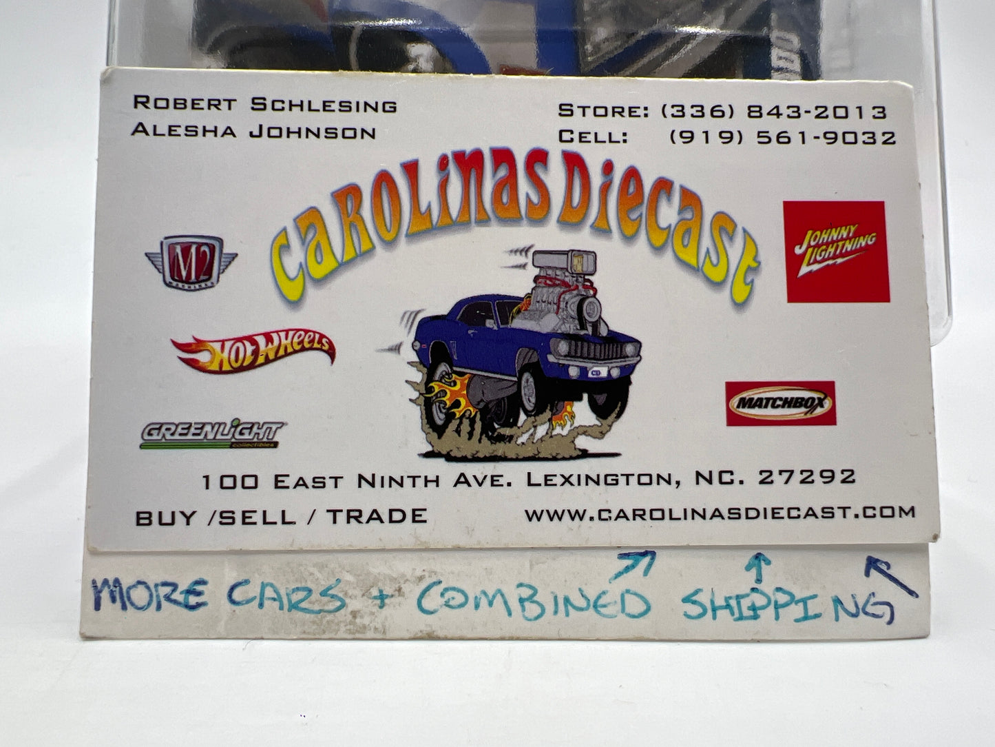 2011 Hot Wheels Racing #156 83 Chevy Silverado Blue W/Protector