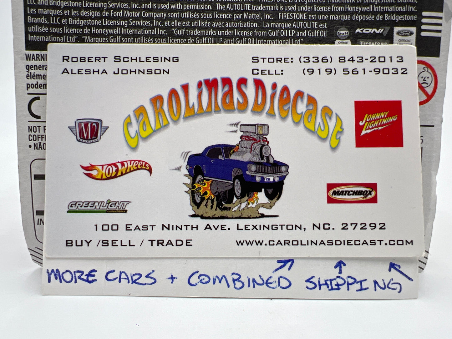 Matchbox 65th Anniversary Globe Travelers Ford GT40 Gulf Blue