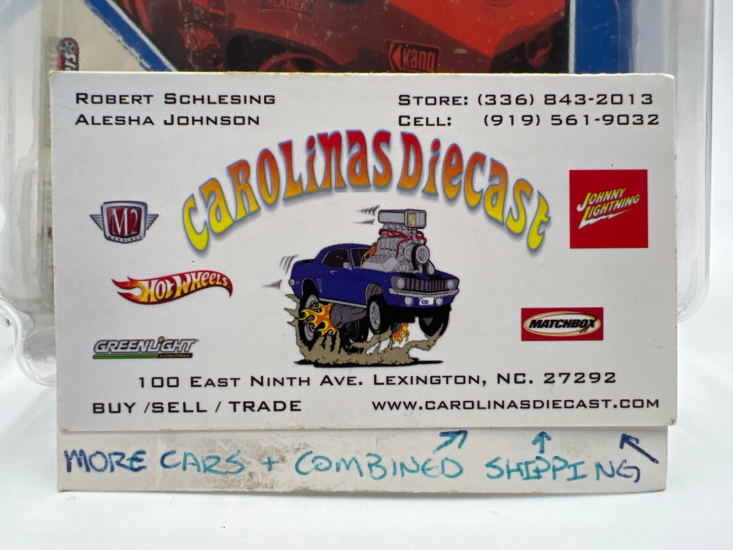 Hot Wheels Premium Vintage Racing #14 Dan Gurneys AAR Cuda Blue W/Protector