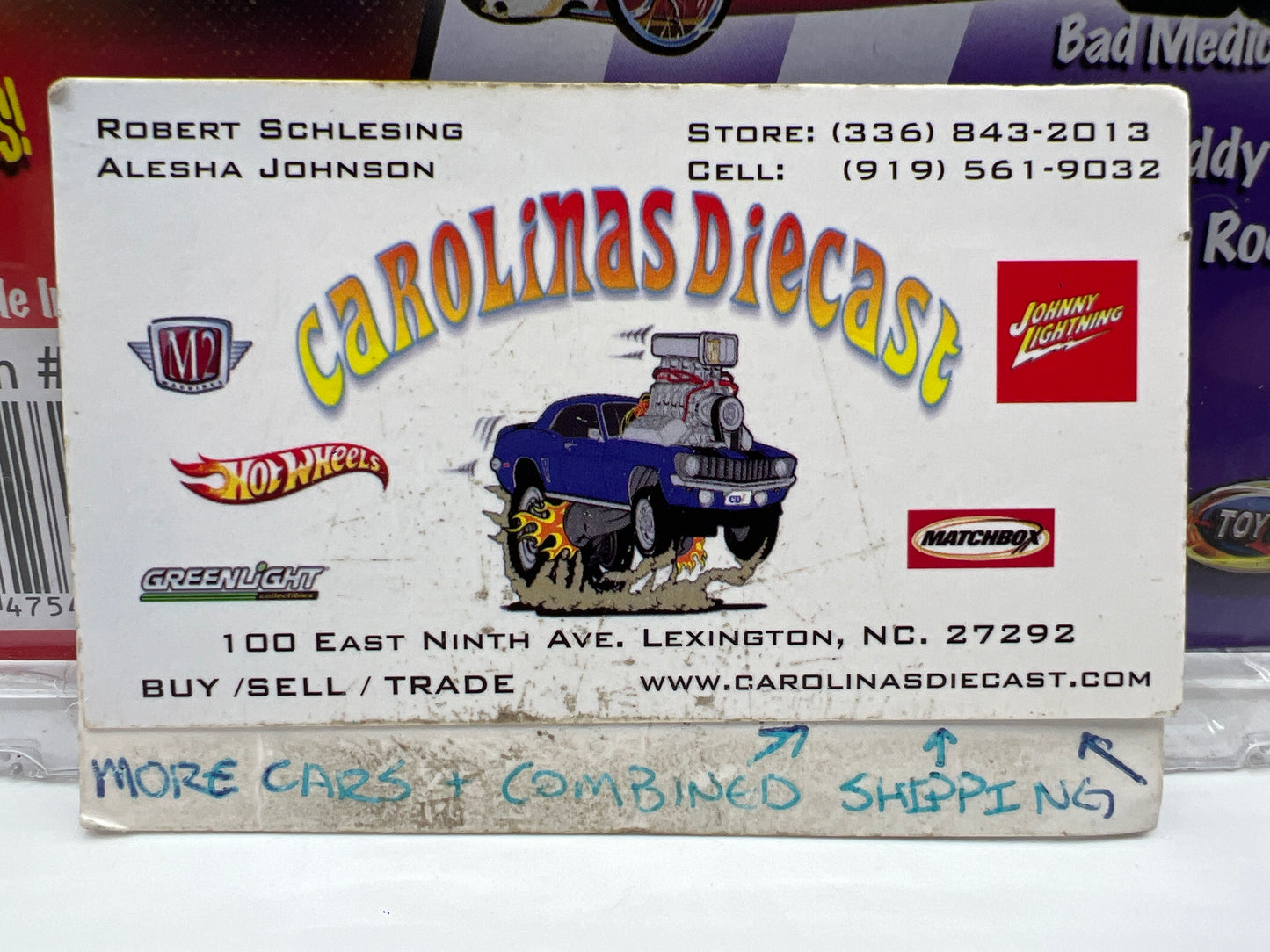 Toy Zone Tom Daniel Paddy Wagon Blue 1/43 Scale