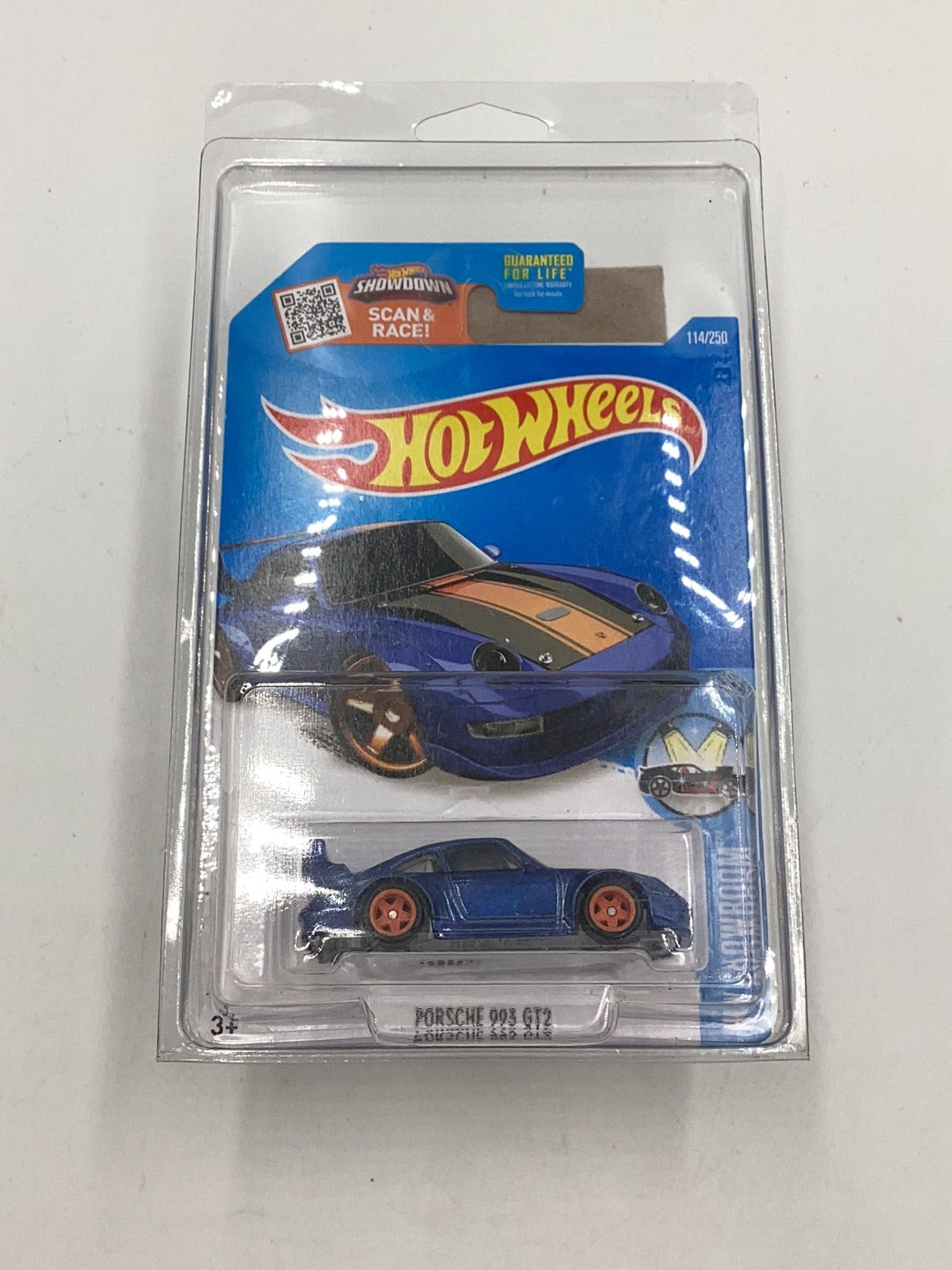 2016 hot wheels super treasure hunt Porsche 993 GT2 W/ Protector