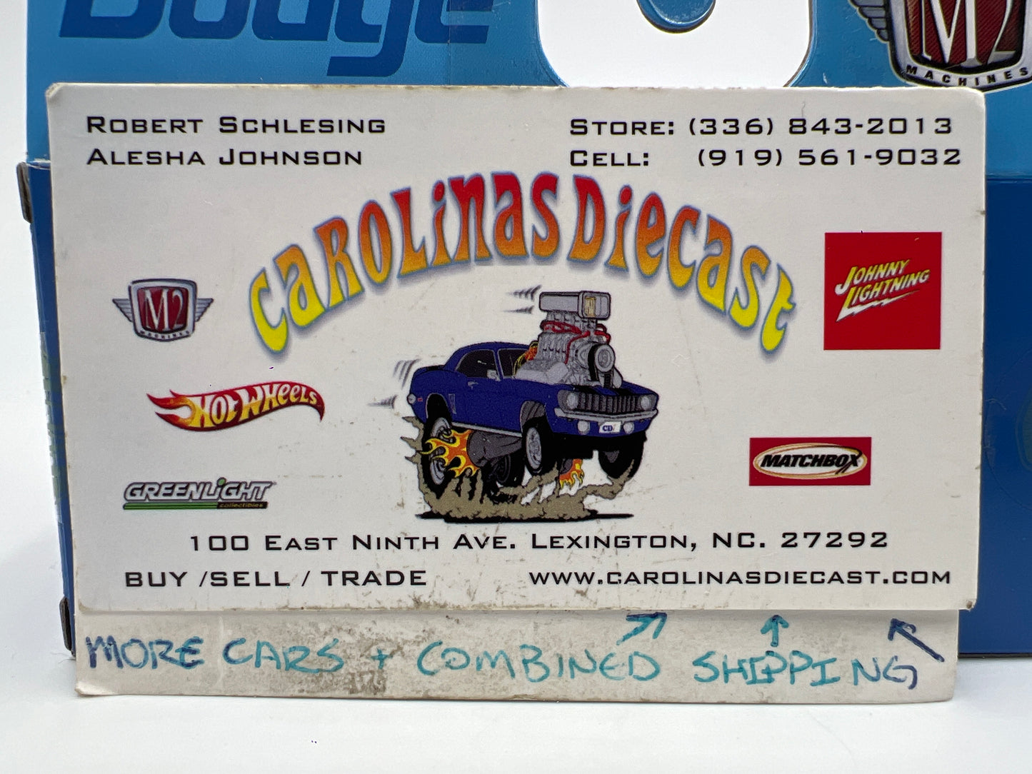 M2 Machines CHASE 1970 Dodge Super Bee 383 Blue R105