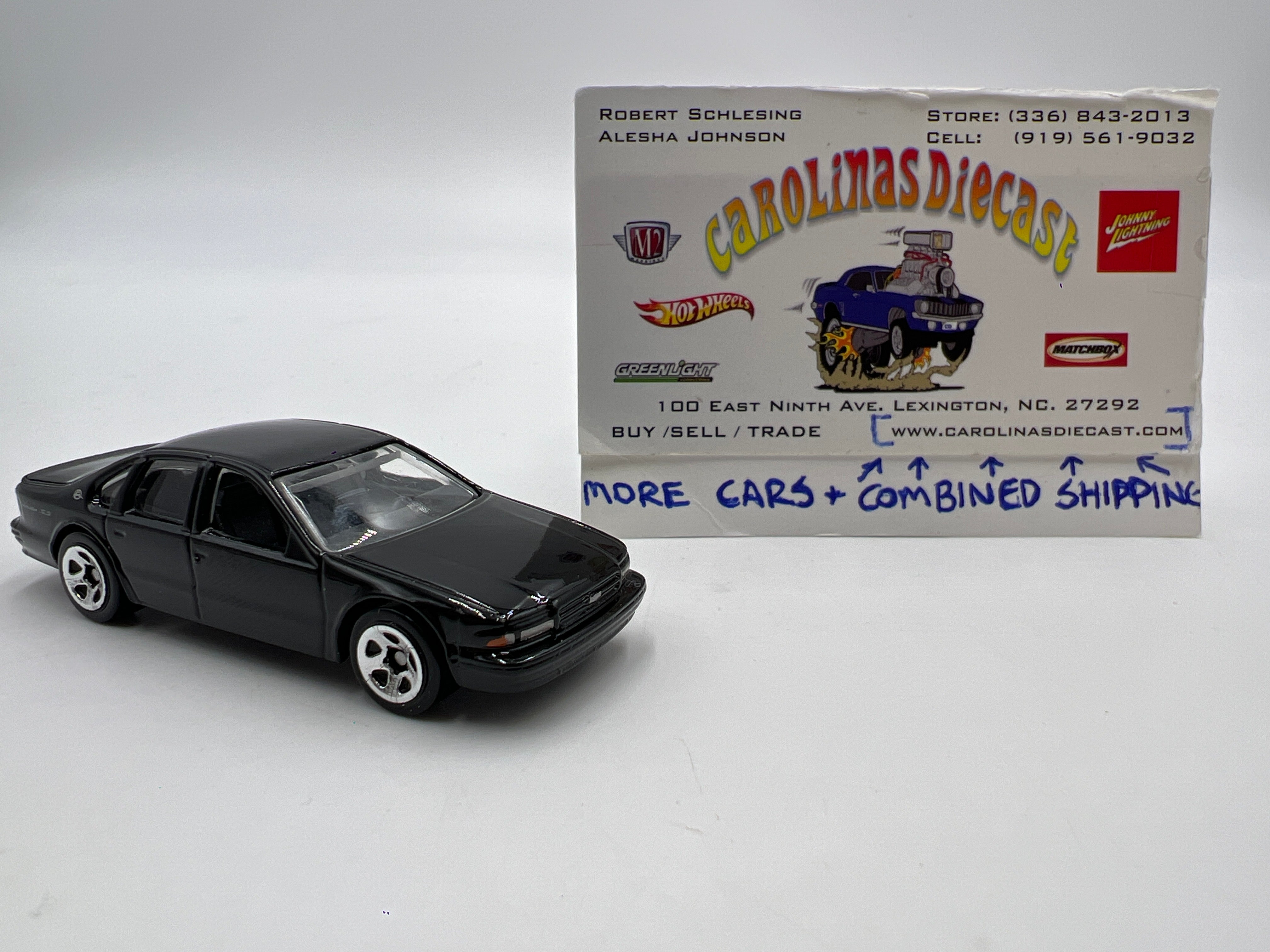 Hot Whees 96 Chevy Impala SS Black Loose – carolinasdiecast