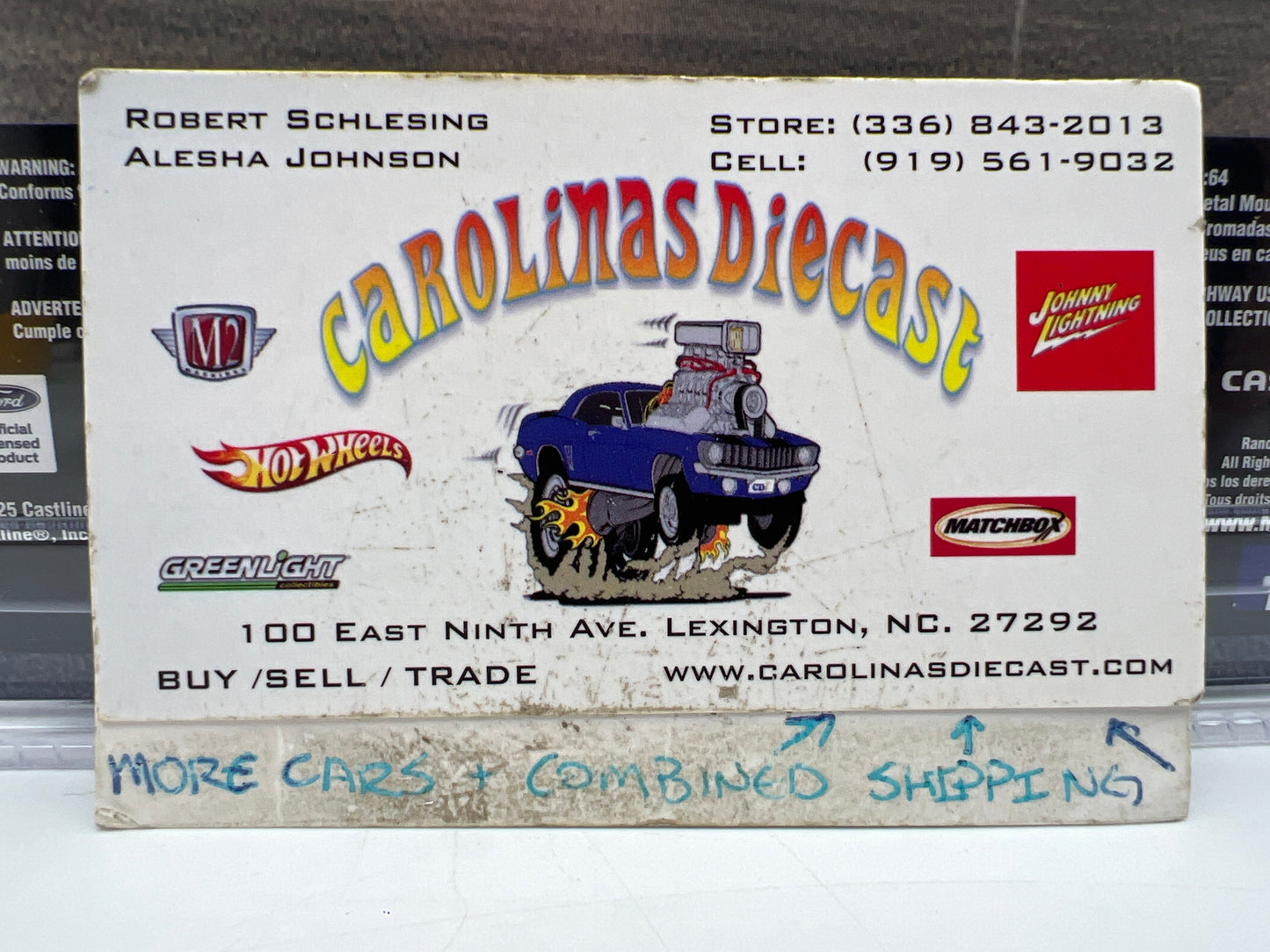M2 Machines R19 Diorama 1967 Ford F-100 Tow Truck Blue/White 197i