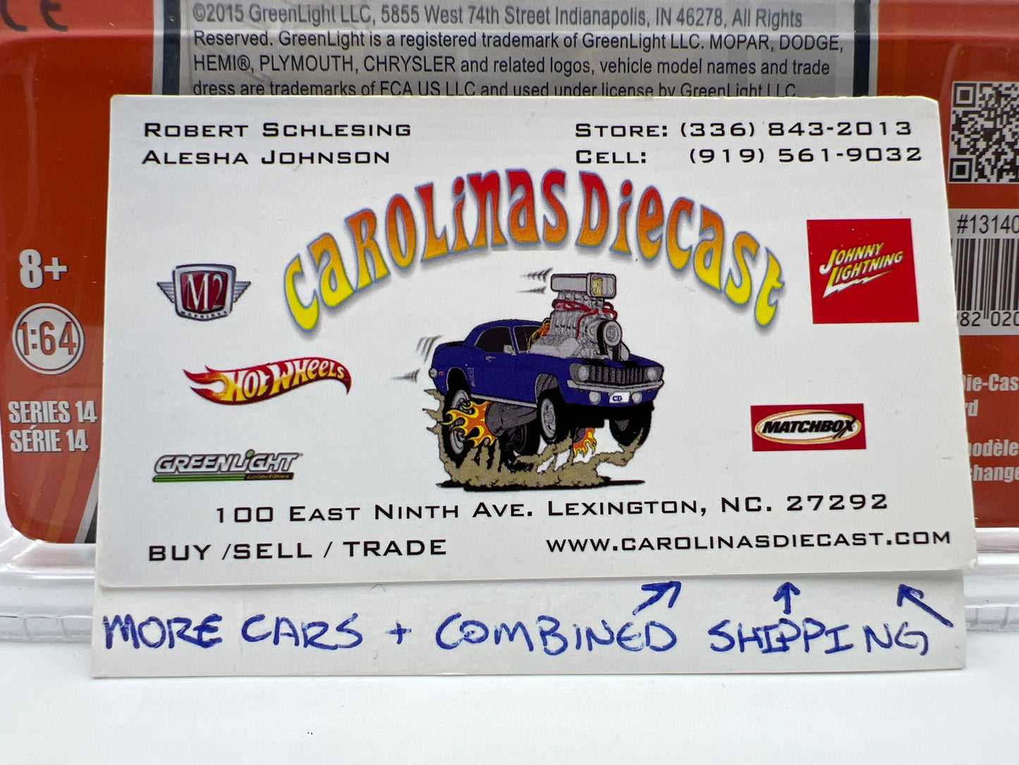 Greenlight GL Muscle Series 14 1969 Chevrolet Yenko Copo Chevelle Yellow