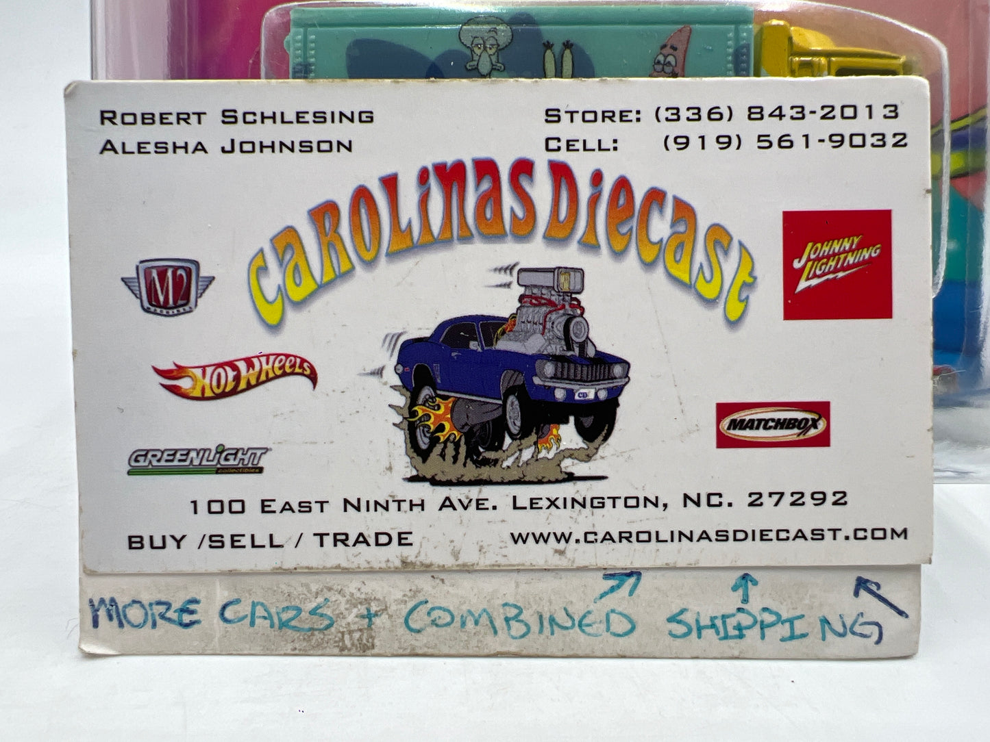 Hot Wheels Premium SpongeBob SquarePants Hiway Hauler W/Protector Loose Blister