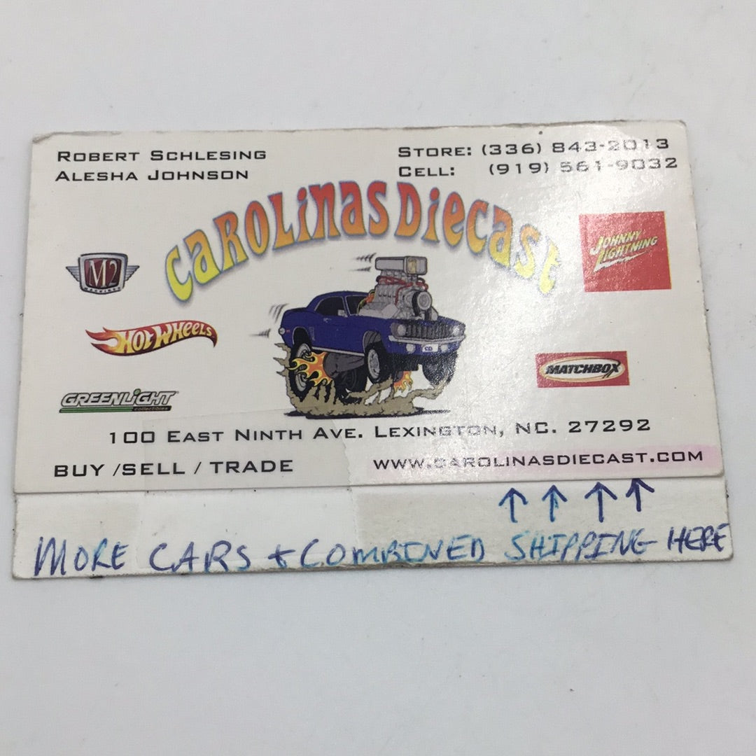 Hot wheels Acceleracers Silencerz Anthracite 3 of 9 US card ( Bad card)