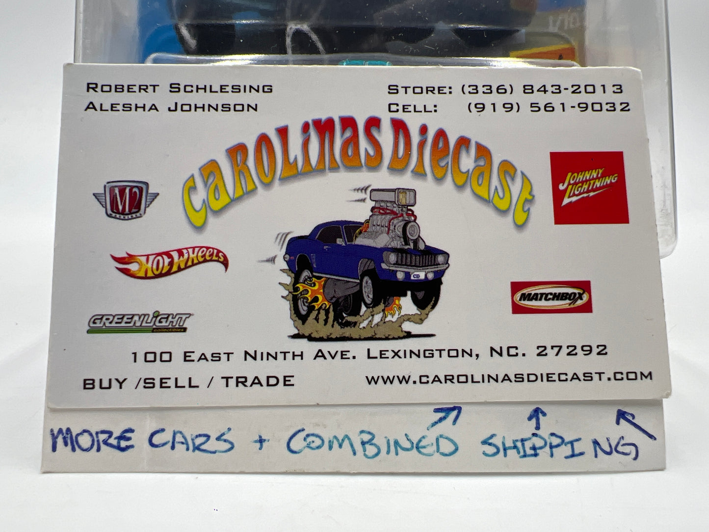 2020 Hot Wheels Super Treasure Hunt #71 67 Jeepster Commando Blue W/Protector Wavy Blister