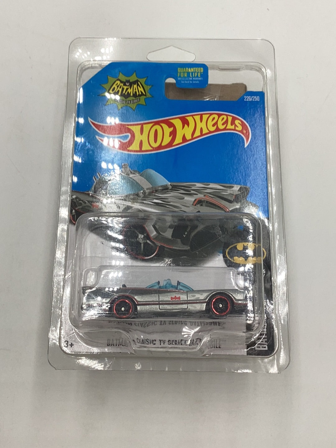 2016 Hot Wheels Zamac TV Series Batmobile W/Protector