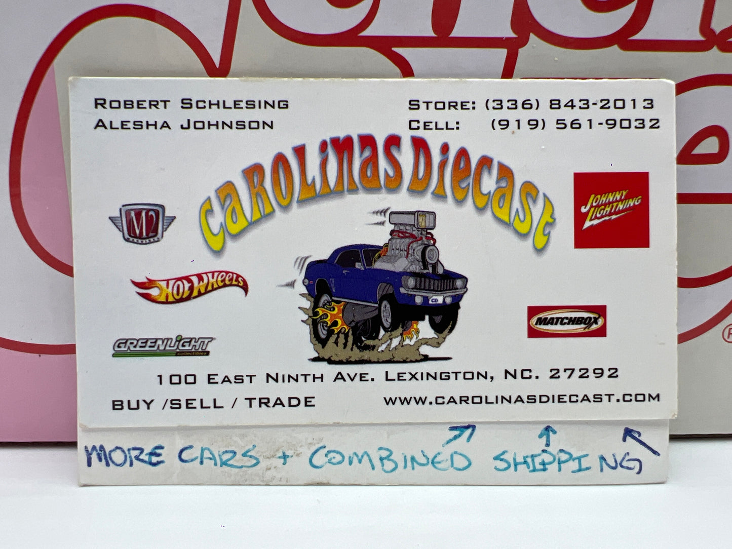 M2 Machines 1/24 Walmart CHASE Coca Cola Cherry Coke 1966 Shelby G.T.350 Pink WMTS01