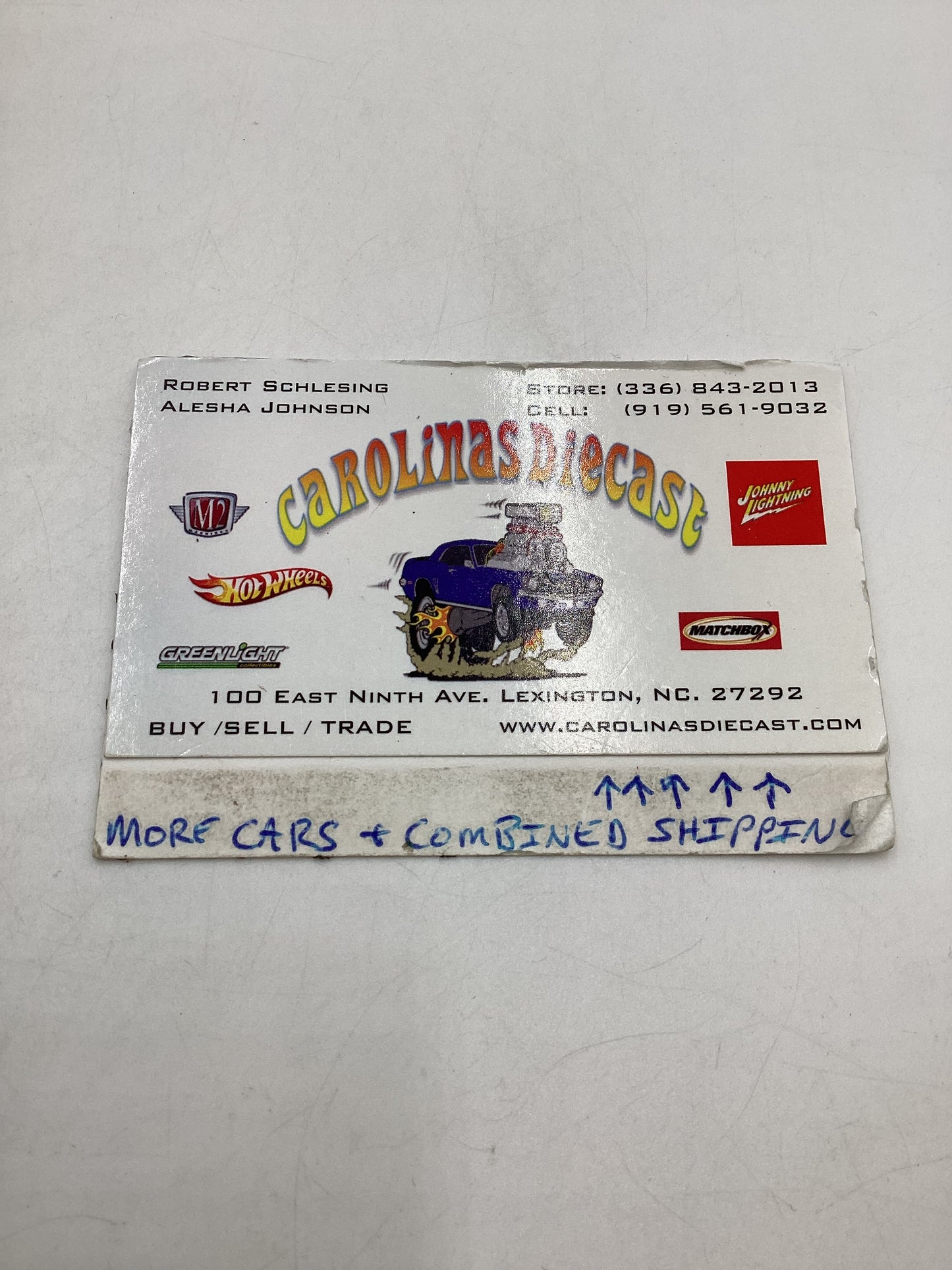 2007 Hot Wheels Speed Racer White Mach 5 (BAD CARD)