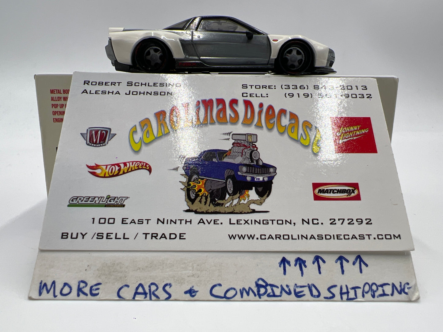 Mini GT x Kaido House RAW CHASE #148 Honda NSX Kaido Works V2 White