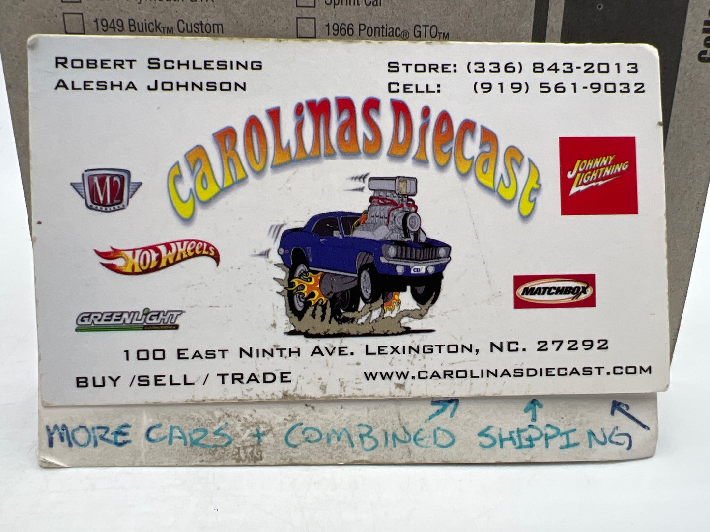 Johnny Lightning Small Card Sprint Car 1x Red 217C