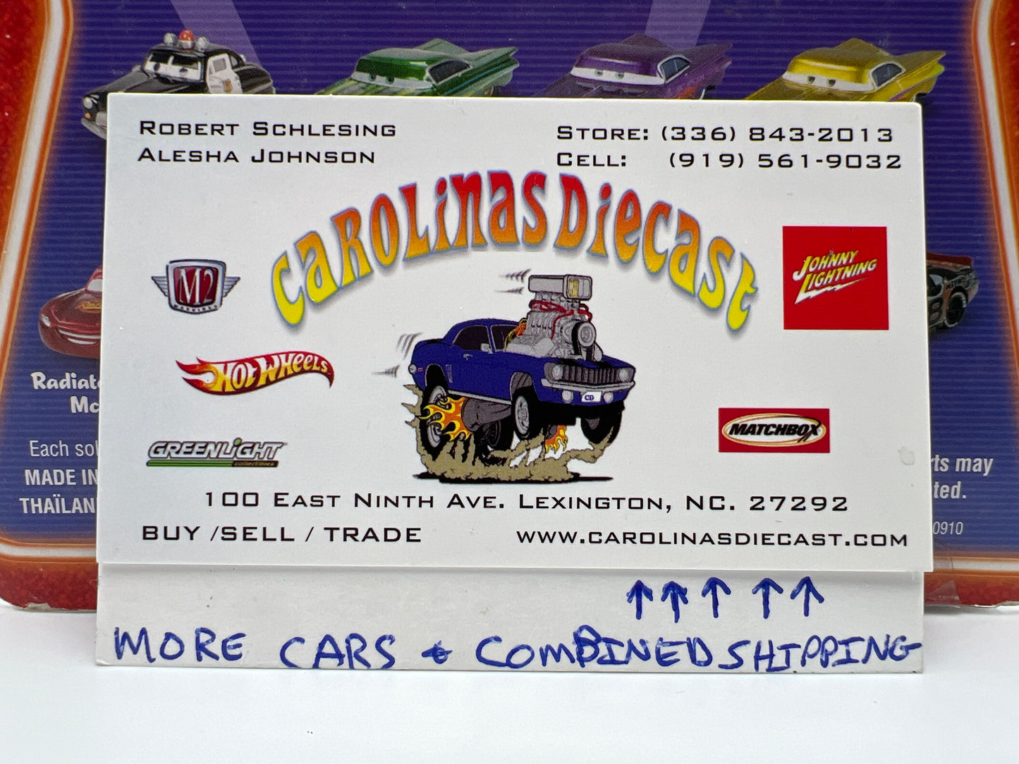 Disney Pixar Cars Supercharged Lizzie Black