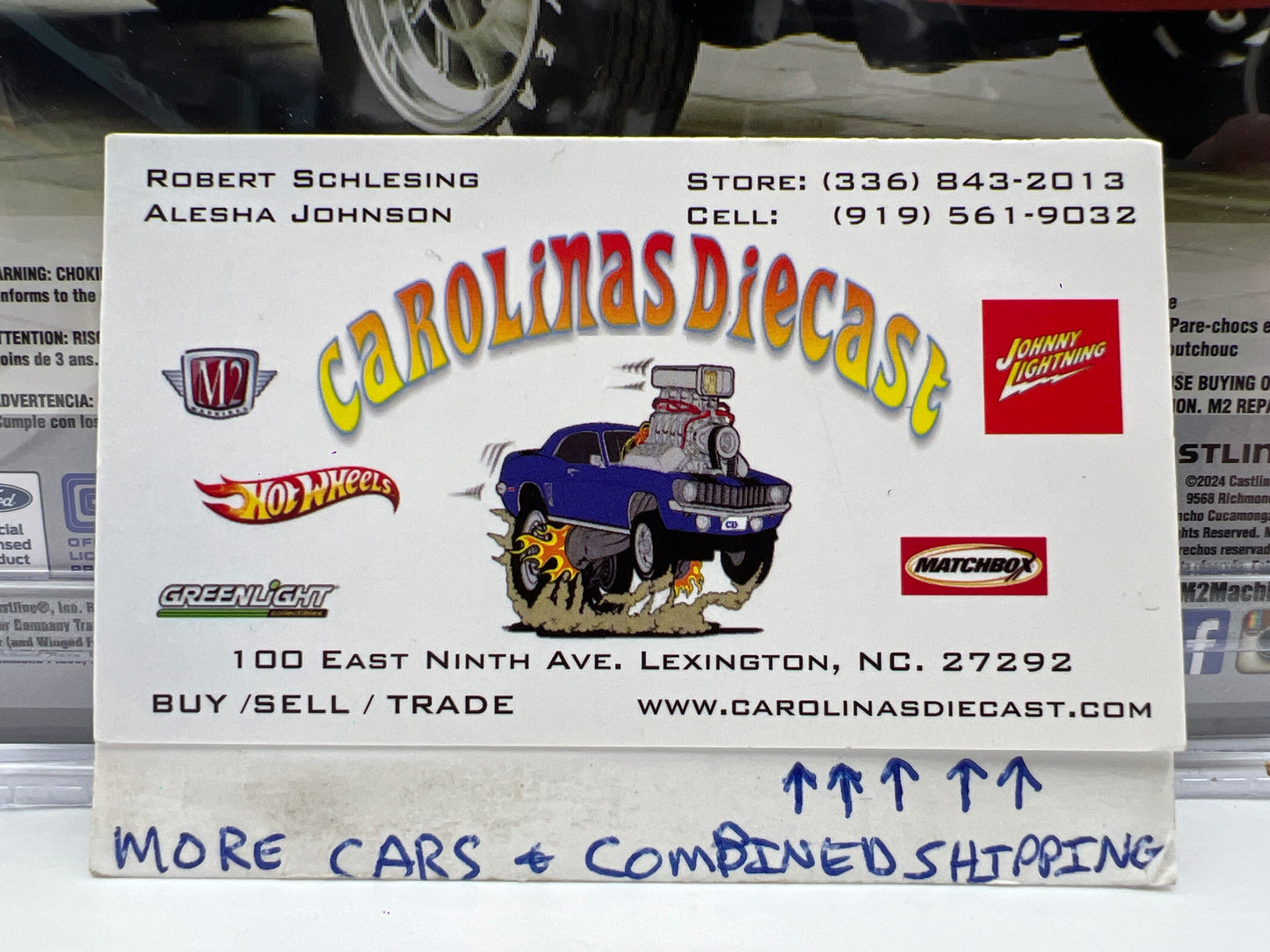 M2 Machines Diorama 1968 Shelby GT500 KR Red R09 195D