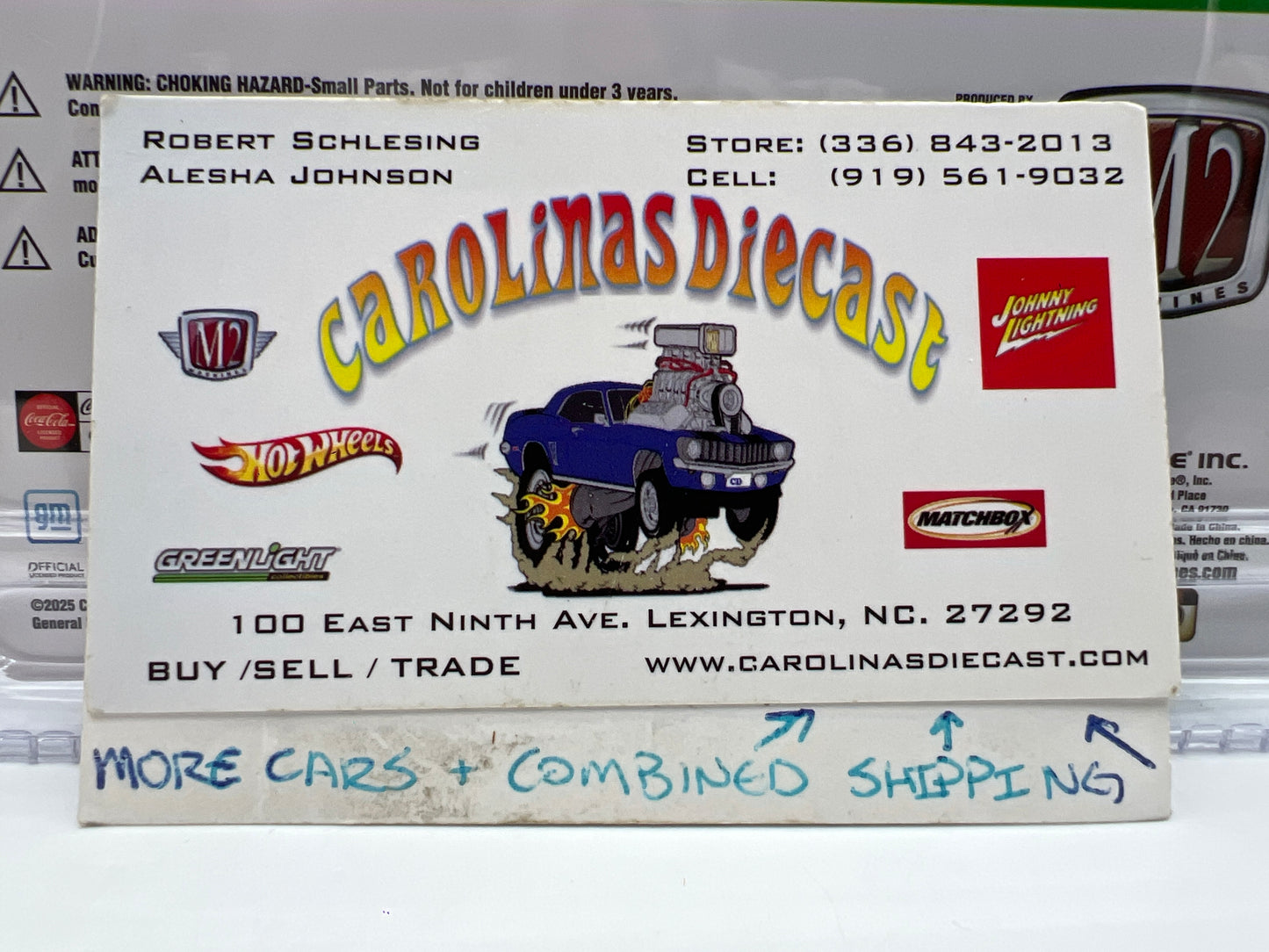 2025 M2 Machines Coca Cola Sprite 1969 Chevrolet Camaro Green/Blue A55 205E