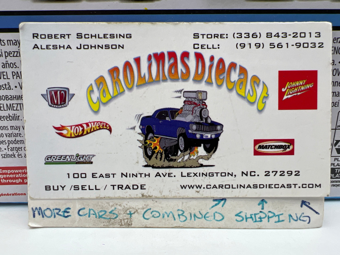 Hot Wheels 1/32 Scale Lets Race Activate Shark Bite Blue