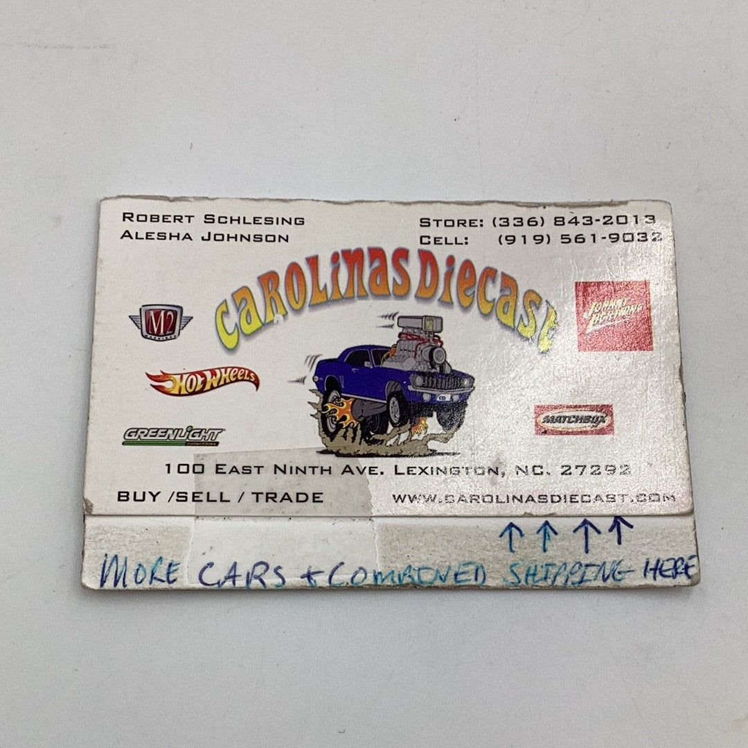 M2 MACHINES 1/64 1972 Dodge D-300 Service Red Walmart Exclusive WMTS18