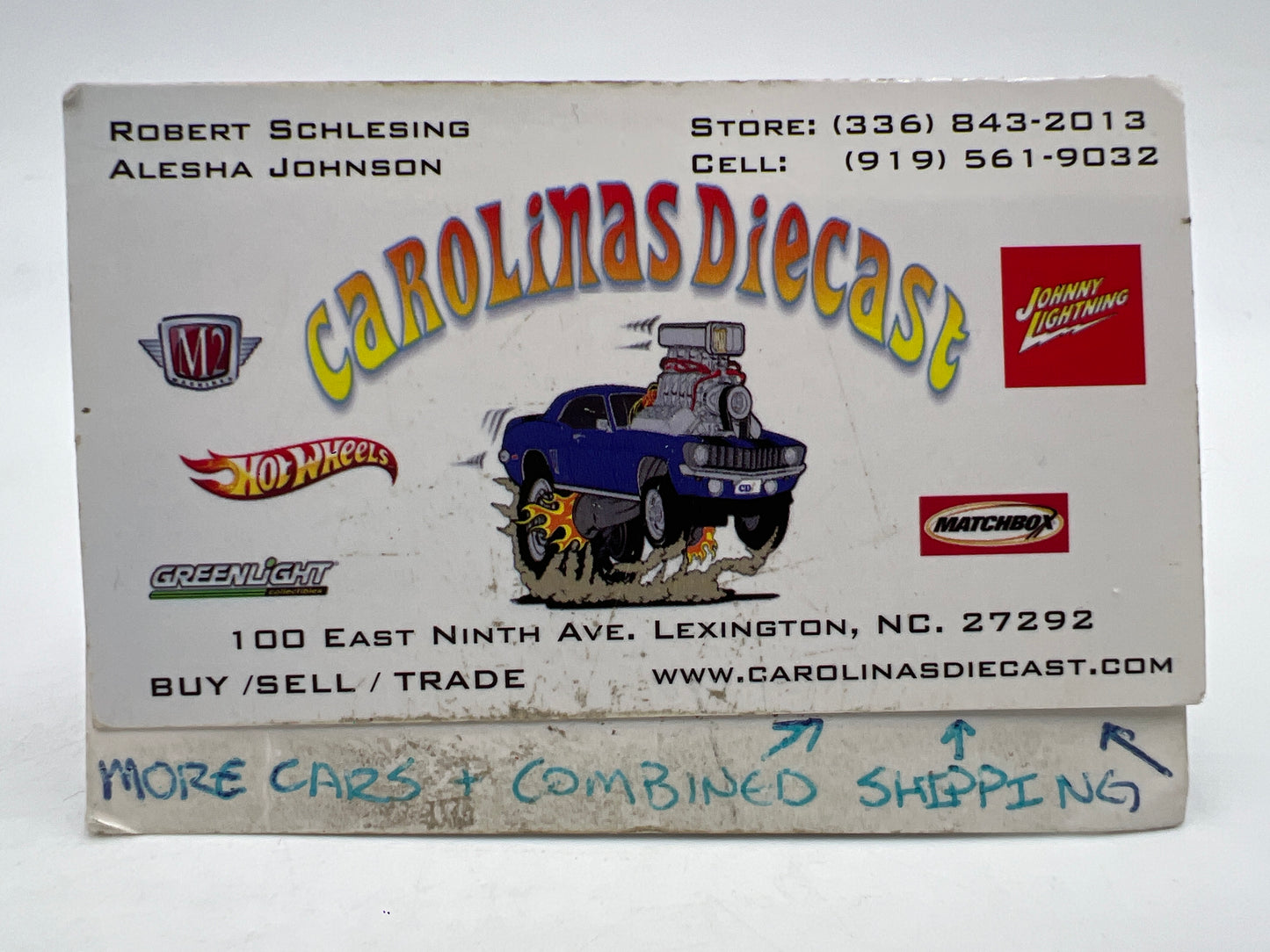 Hot Wheels 1/64 Blackwall Trailbusters Bywayman Blue Loose