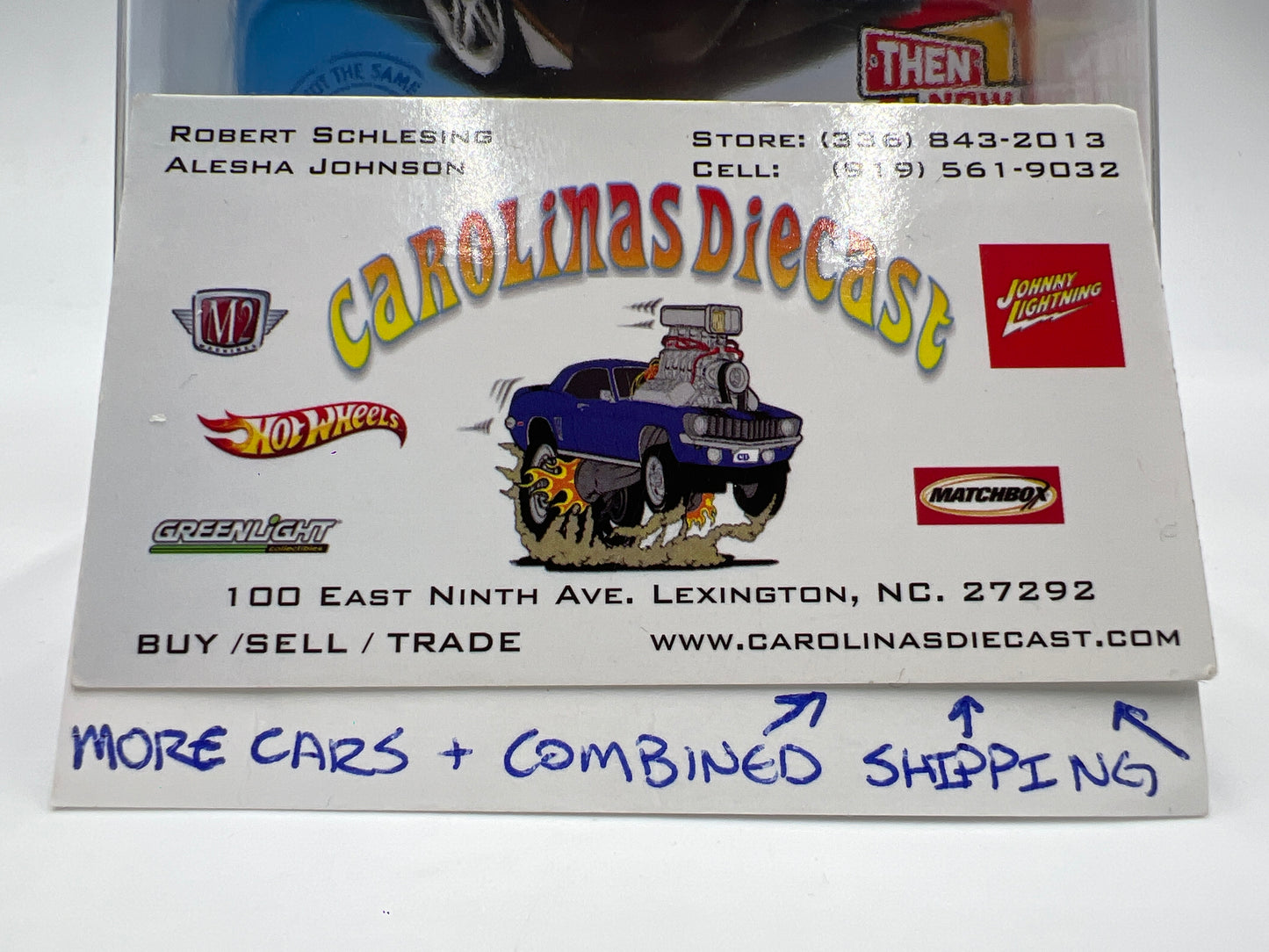 Hot Wheels 17 Ford GT Black Wheel Swap Custom On Card W/Protector SR
