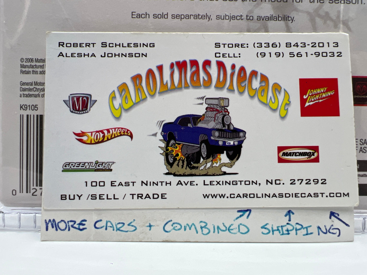 Hot Wheels 2006 Holiday Rods #5 68 Dodge Dart Silver 272i