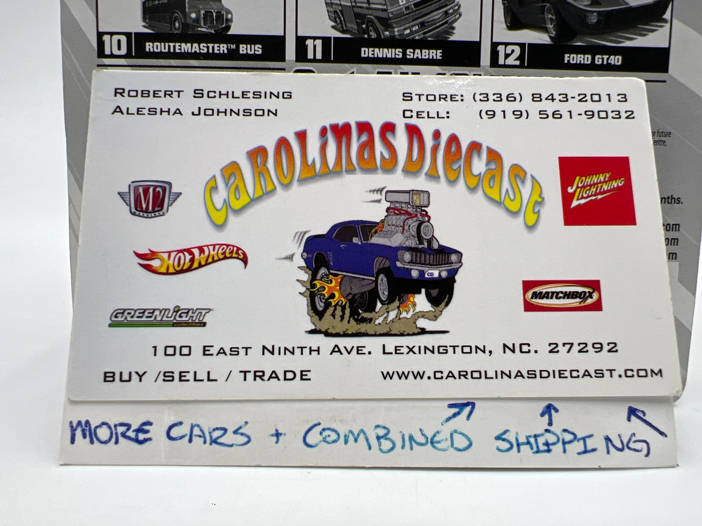 Matchbox Best Of British #12 Ford GT40 Blue SR