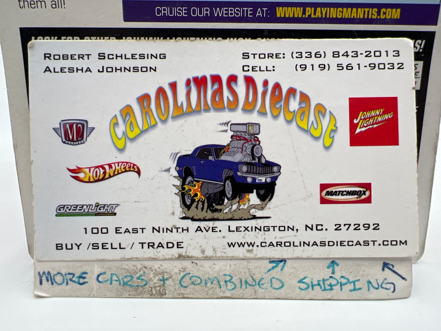 Johnny Lightning Small Card 1997 Dodge Ram VTS Red SR