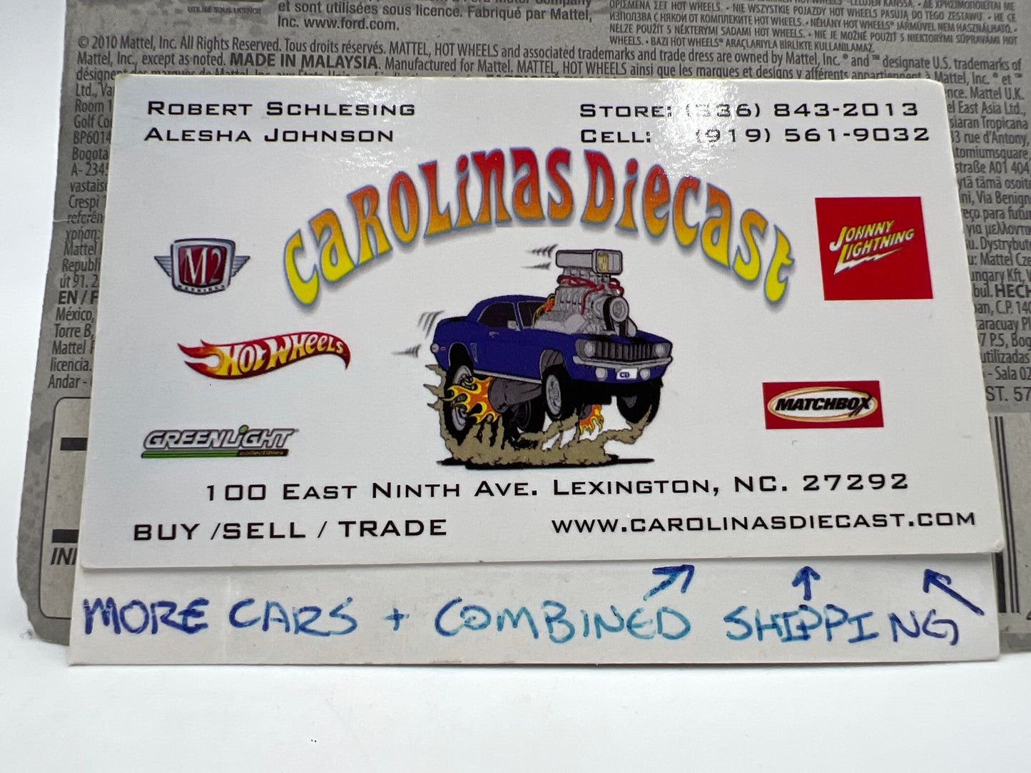 2011 Hot Wheels Muscle Mania #103 69 Ford Torino Talladega White Short Card 34B