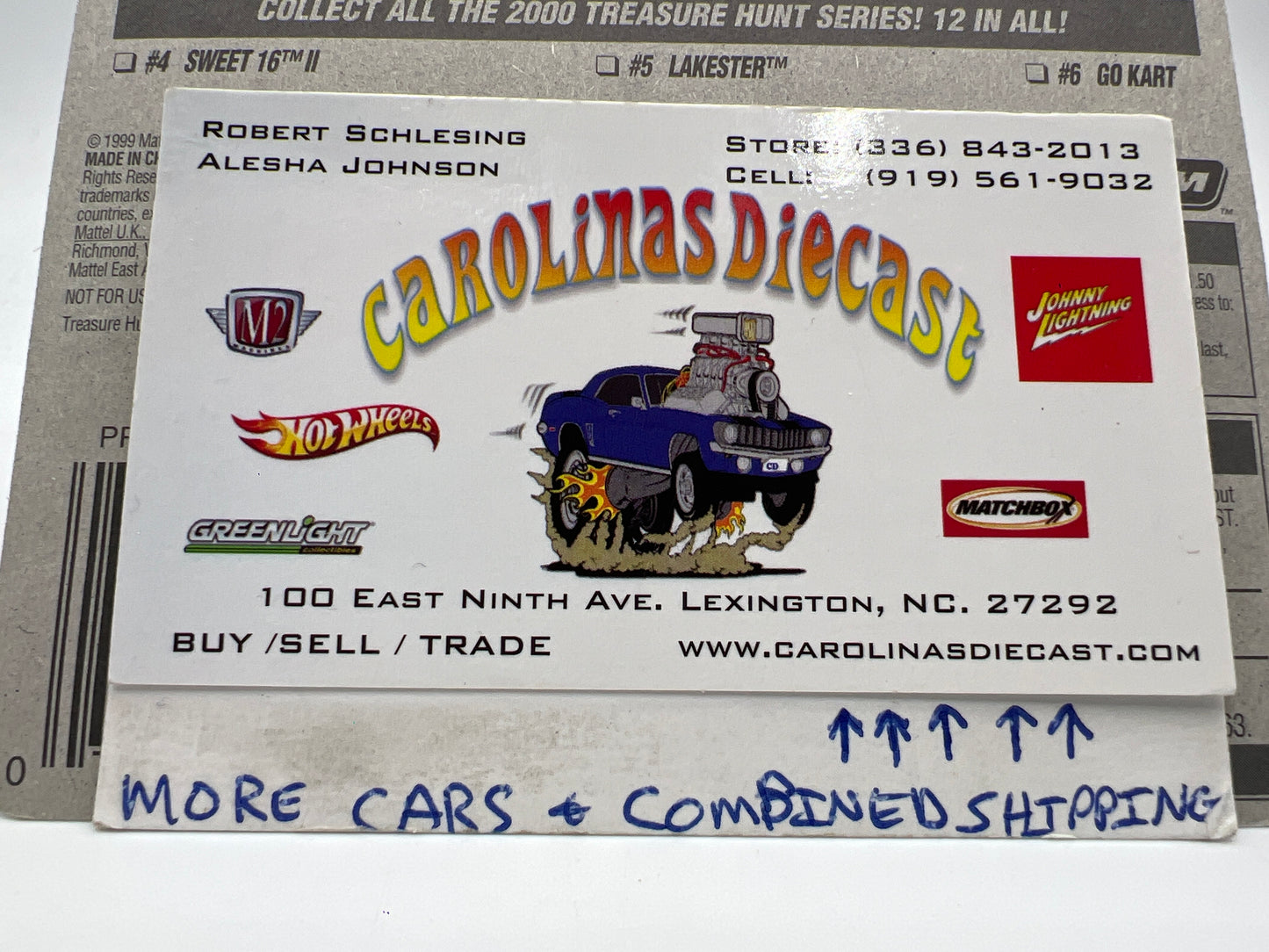 2000 Hot Wheels Treasure Hunt #49 Lakester Green 274E