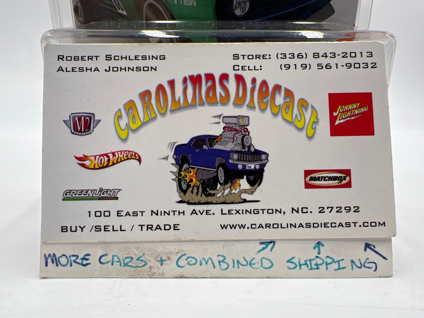 Hot Wheels 69 Copo Camaro Falken iD Chase Wheel Swap Custom On Card W/Protector SR