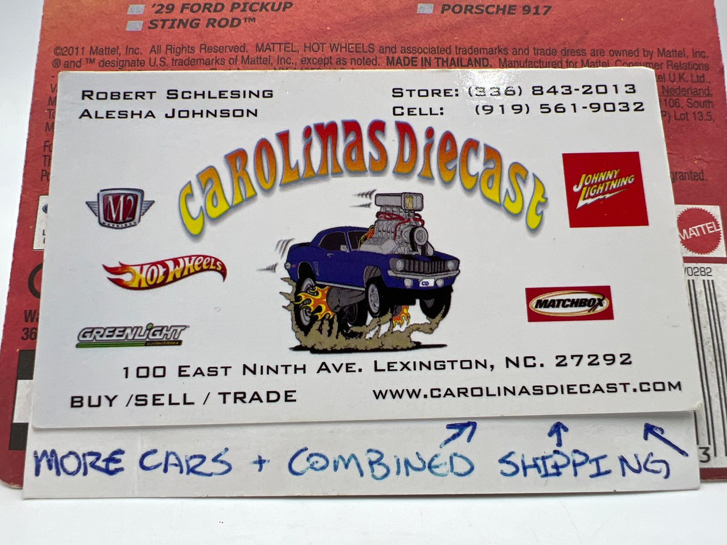 Hot Wheels The Hot Ones Ford GT40 Orange Card Not Perfect 160L