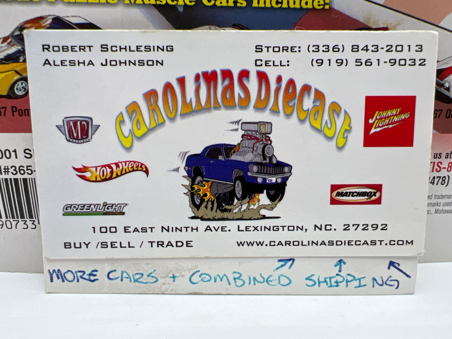 Johnny Lightning Willys Gassers 1933 Willys Monte Grubb Blue 221E