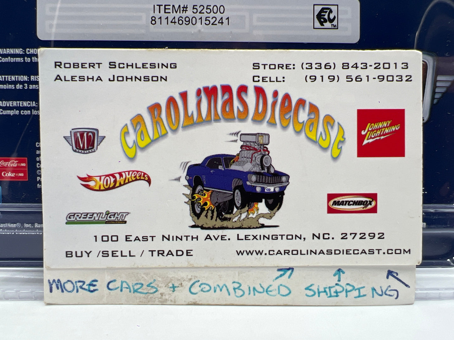 M2 Machines Coca Cola CHASE 1992 Chevrolet C1500 SS 454 Blue/White A31